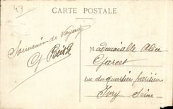 CPA ruins of the Mercury temple and the observatory of Puy de Dome