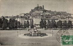 CPA Le Puy La Place du Breuil