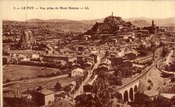 CPA Le Puy Vue prise du Mont Ronzon
