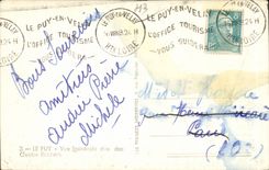 CPA Puy View known as of the four rocks