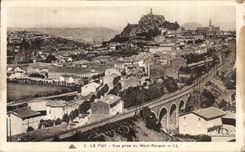 CPA Le Puy Vue prise du Mont Ronzon