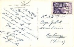 CPA Le Puy Vue generale