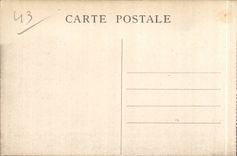 CPA Puy Monastery of ND of Charity of Good Pasteur Descent of the large garden