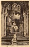 CPA Le Puy Interieur de la cathedrale