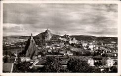 CPA Puy in Velay the city seen of the dimension of the hermitage