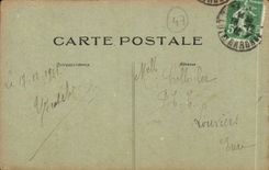 CPA Marmande Road of Miramont