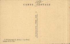 CPA Marmande Le spring of the life