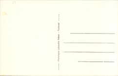 CPA Barbazan Thermal Le lake In the content on the left the modern hotel