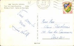 CPSM Souvenir of my excursion to the valley of Oueil