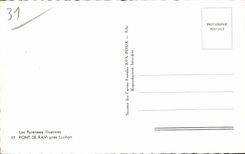 CPSM Bridge of Delighted close Luchon