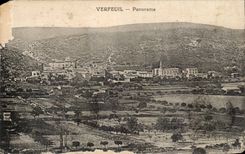 CPA Panorama of Verfeuil
