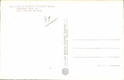 CPA Collar of Portet d' Aspet laces of the road