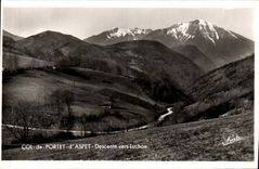 CPA Collar of Portet d' Aspet Descent towards Luchon