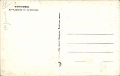 CPA Saint Happy left Bank of the Garonne