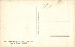 CPA Superbagneres Winter sports the hotel