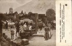 CPA Paris Salon du petit palais 1918 Regamey Premiers pas en Alsace