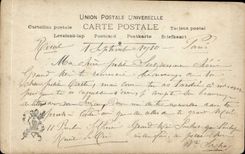 CPA Salon 1904 Richter Femme Perroquet