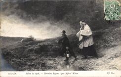 CPA Salon de 1906 Derniers rayons par Alfred Weber