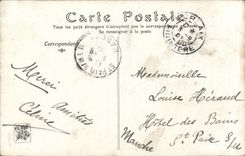 CPA Living room of the last 1906 rays per Alfred Weber