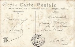 CPA Living room of 1909 Evening summer by Hirschfeld