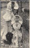 CPA Salon de 1908 Une famille des pays Bas par Cecile Jay Folklore