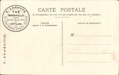 CPA Fantaisie La barriere Vaches