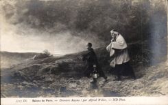 CPA Salons de Paris Derniers rayons par Alfred Weber