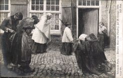 CPA Salons de Paris Derniere heure par Georges Dilly