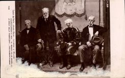 CPA Fantaisie Salon de Paris Jules Grun Le banc d'oeuvre