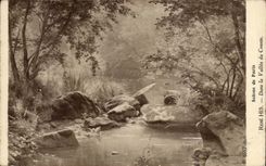 CPA Fantasy Living rooms of Paris Rene His In the valley of the Cousin