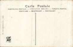 CPA Fantaisie Living rooms of Paris Lucien Marchet Silvine finding the body of Honors (the rout) Militaria