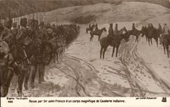 CPA Fantasy Re-examined by Sir John French of a splendid body of Indian avalery Militaria