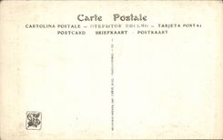 CPA Fantaisie Felix Le houter au jardin Salon de 1920