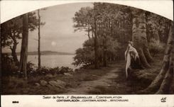 CPA Fantaisie Salon de Paris Brigairolles Contemplation