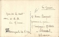 CPA Fantaisie Salon 1914 Deully A bientot