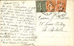 CPA Fantaisie Salon Dechin Consolation afflictorum