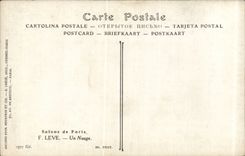 CPA Fantaisie Salons de Paris Leve Un nuage 