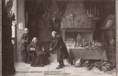 CPA Fantaisie Salon 1911 Henri Birspot Chez l'antiquaire