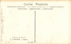 CPA Fantaisie Salons de Paris Henner Fabiola Femme