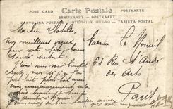 CPA Fantaisie Salons de Paris le serment avant le depart pour l'Islancde par Numa Gillet Iceland