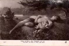 CPA Fantaisie Salon de Paris Geo Capgras le nid 