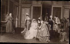 CPA Fantaisie Salon 1914 Brunery Le retard du fiance