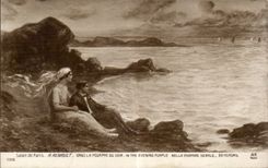 CPA Fantaisie Paris Salon Renault Dans la poudre du soir