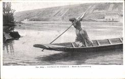 CPA Fantaisie Paris Musee du Luxembourg La fille du passeur