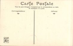 CPA Fantaisie Salon de 1905 Sous bois par le brouillard par Gaudefroy Chasse Chasseur