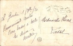 CPA Fantaisie Salon du petit Palais 1918 Chevalier Retour d'islande Iceland 