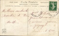 CPA Fantaisie Salons de Paris La source par Schaan