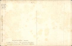 CPA Fantaisie Salon de Paris Brunery Le retard du fiance