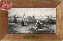 CPA Fantaisie Ten Kale Fenaison en Holland