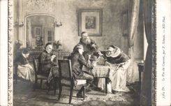 CPA Fantaisie le vin du couvent Schaan